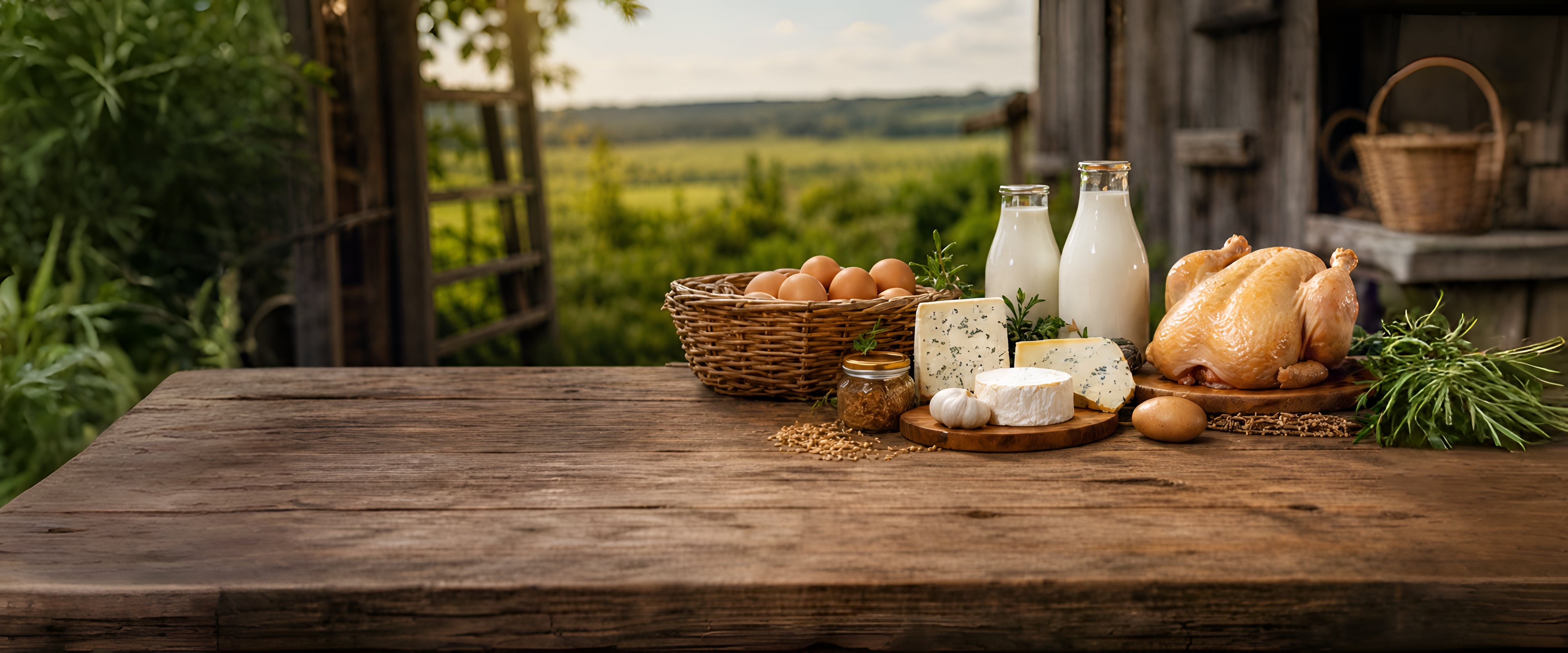 Produits fermiers frais